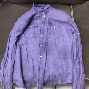 Mens Express Long Sleeve Dress Shirt